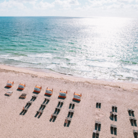 3 b ocean beach dron image